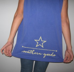 southern goods bring on the beach tee